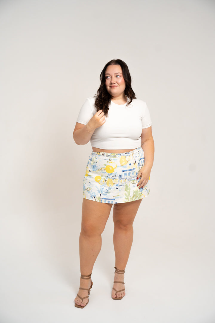 Tropics Mini Skort
