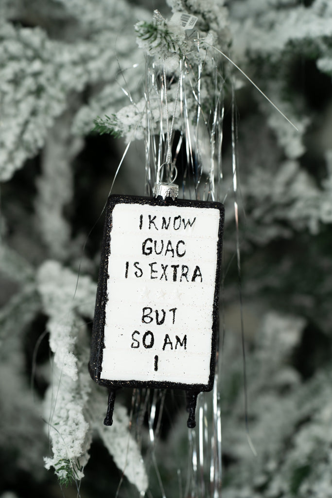 Extra Guac Ornament