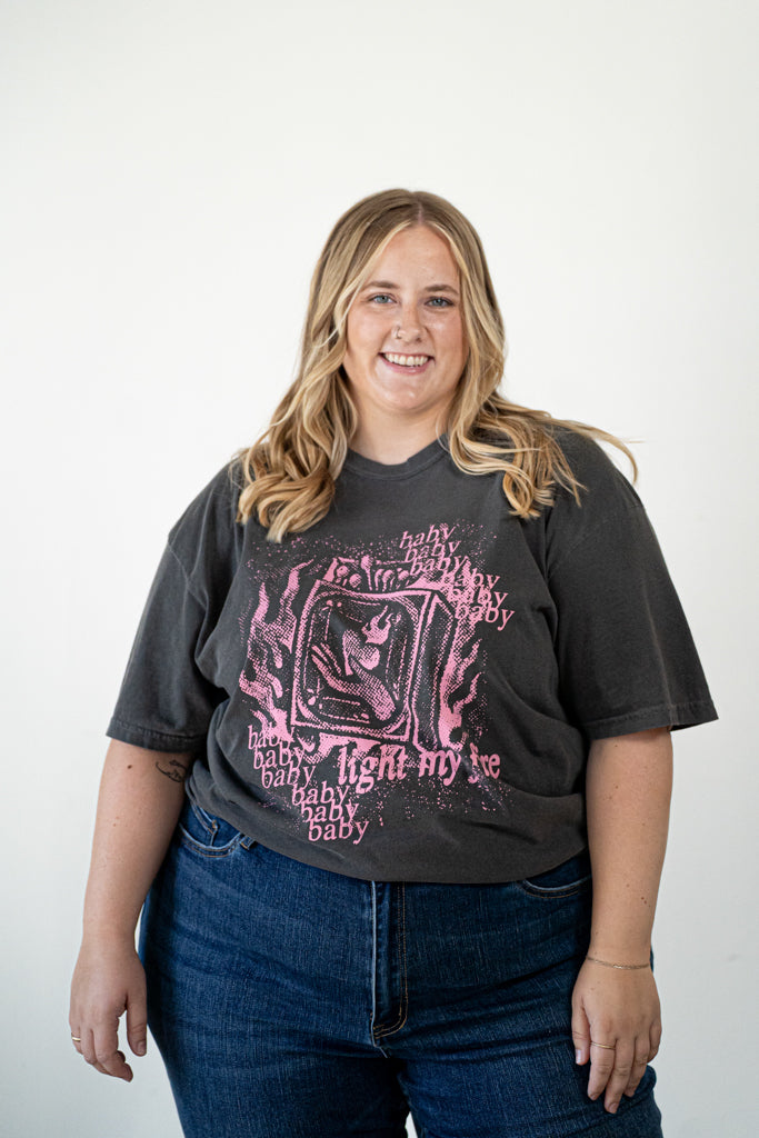 Baby Light My Fire Graphic Tee