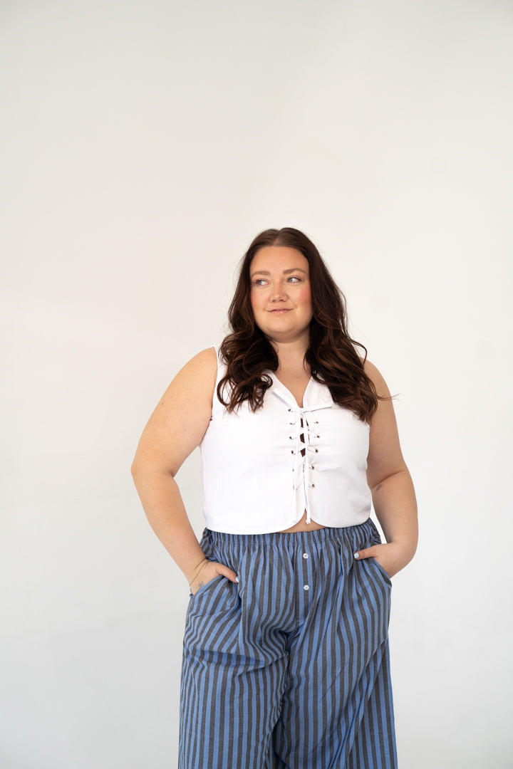 Parker Lace Up Tank