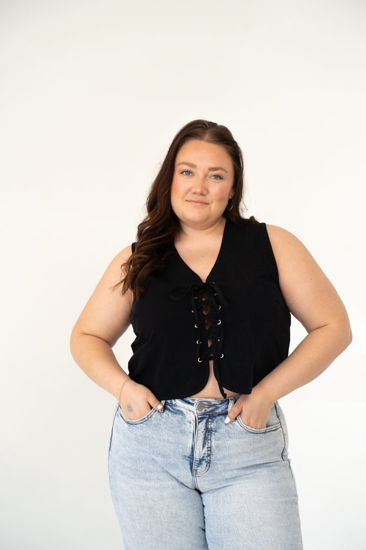 Parker Lace Up Tank
