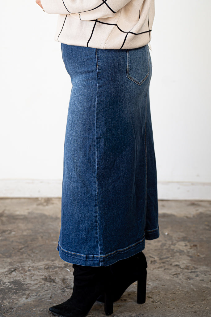 Acadia Denim Skirt
