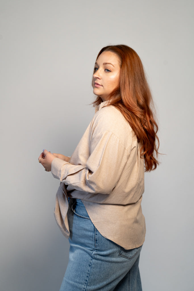 Daphne Button Down