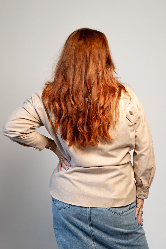 Daphne Button Down