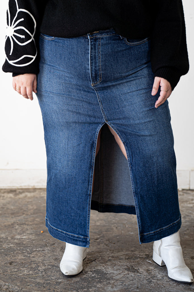 Acadia Denim Skirt