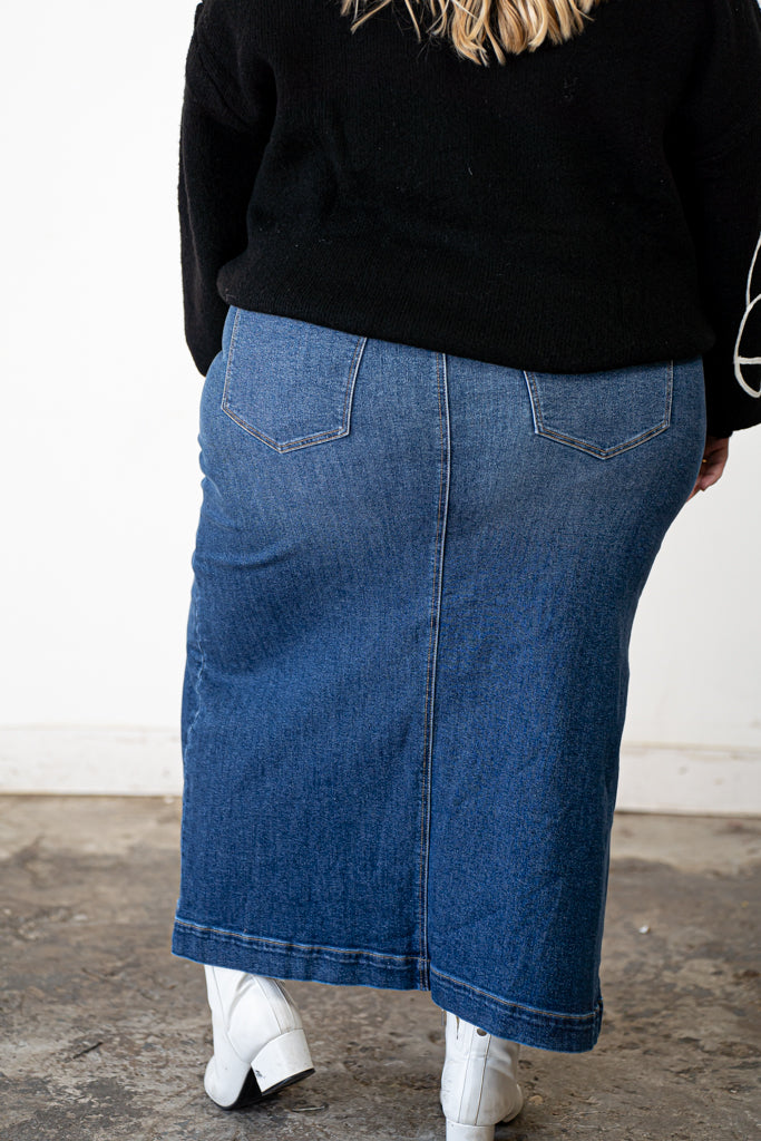 Acadia Denim Skirt