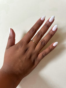 Hammered Stacker Ring